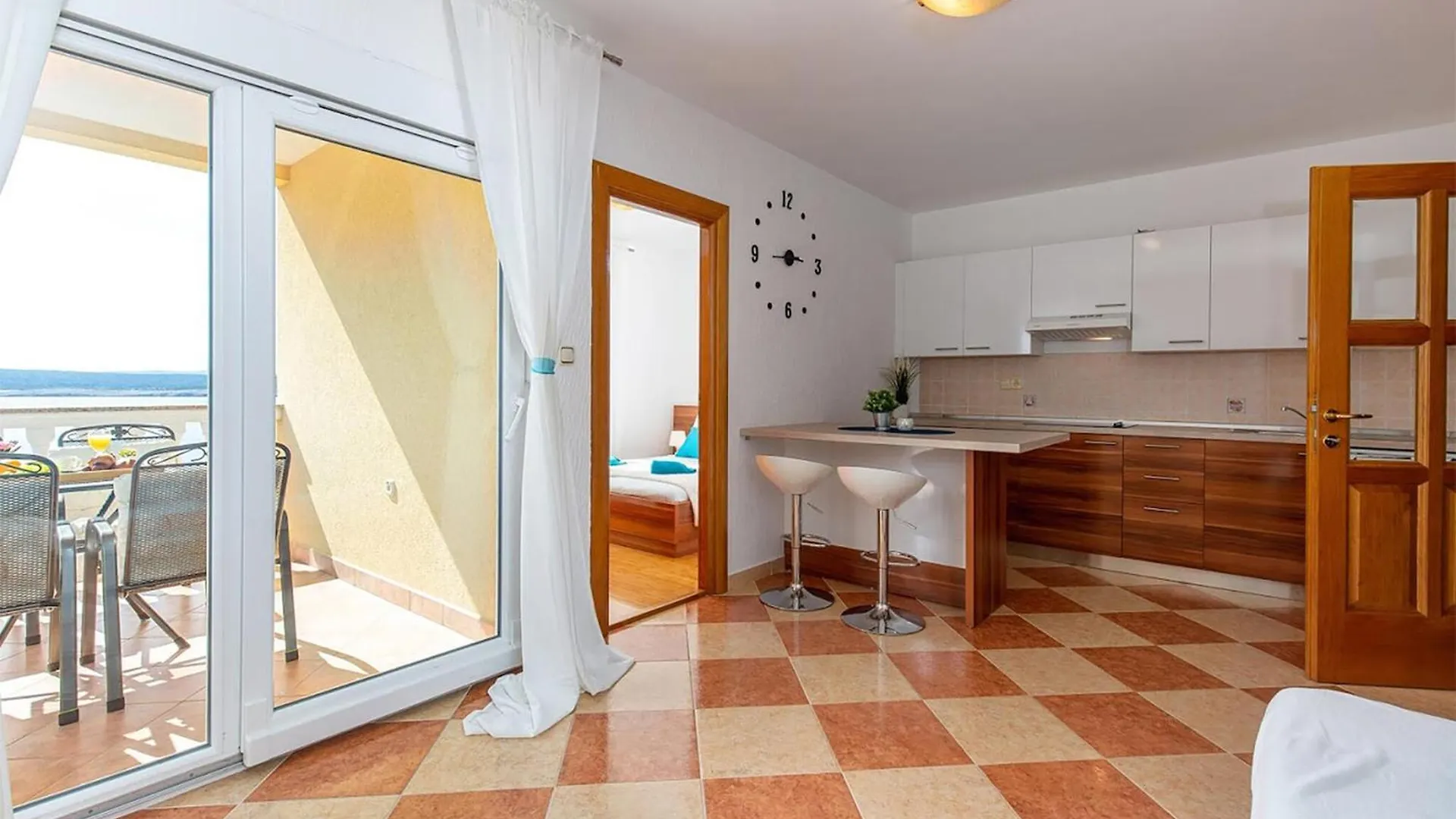Awesome Apartment In Dramalj With Kitchen
